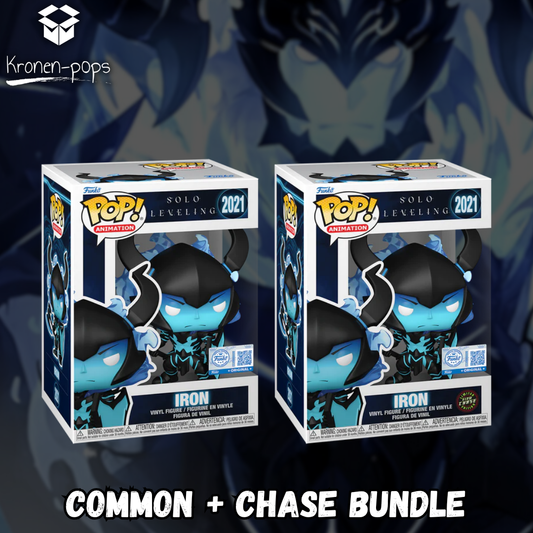 Solo Leveling - Iron #2021 Common + Chase Funko Pop! Bundle