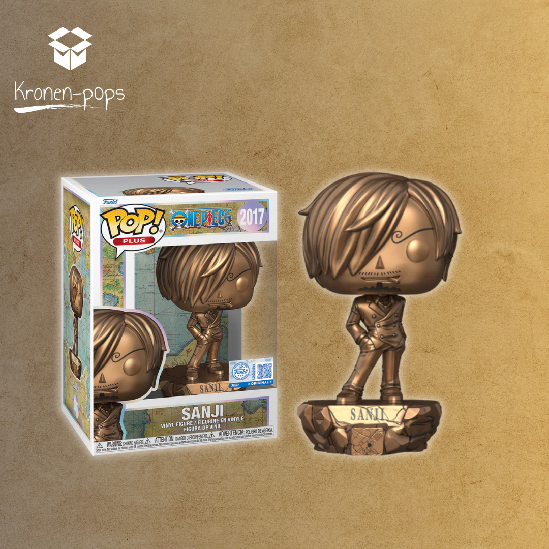 One Piece - Sanji Statue (Bronze) Funko Pop! Plus