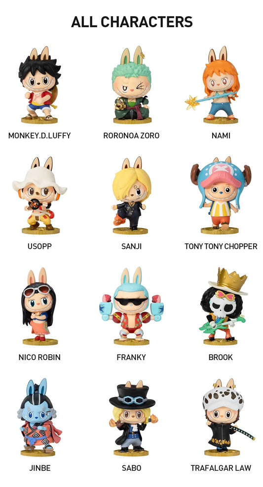 The Monsters x One Piece Blind Box Series
