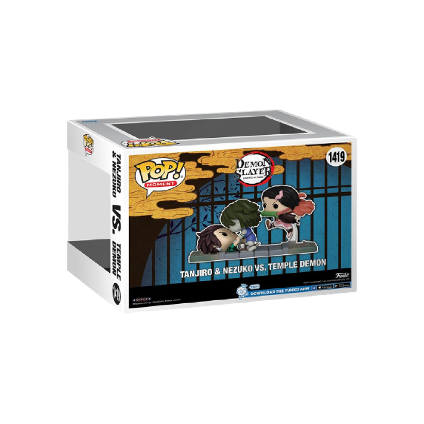 Demon Slayer - Tanjiro & Nezuko Vs. Temple Demon Funko Pop! Moment