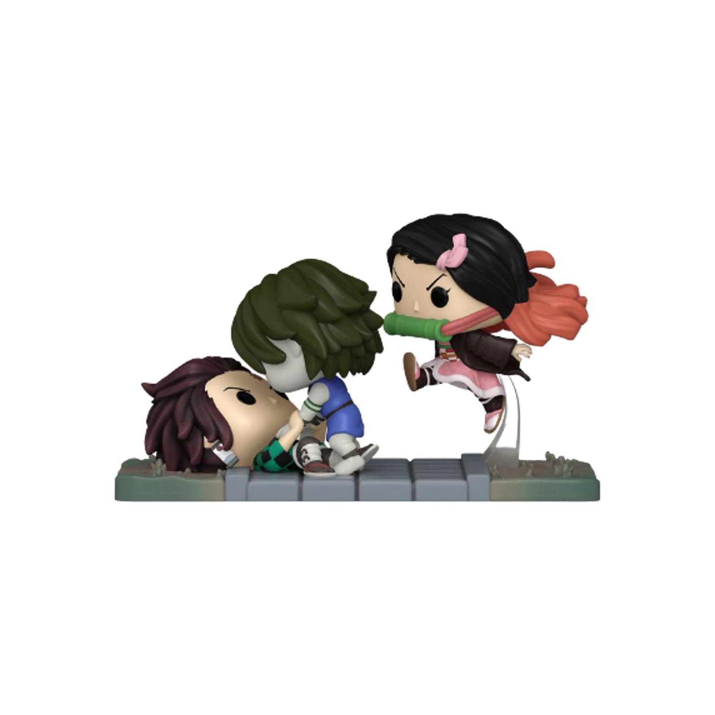 Demon Slayer - Tanjiro & Nezuko Vs. Temple Demon Funko Pop! Moment