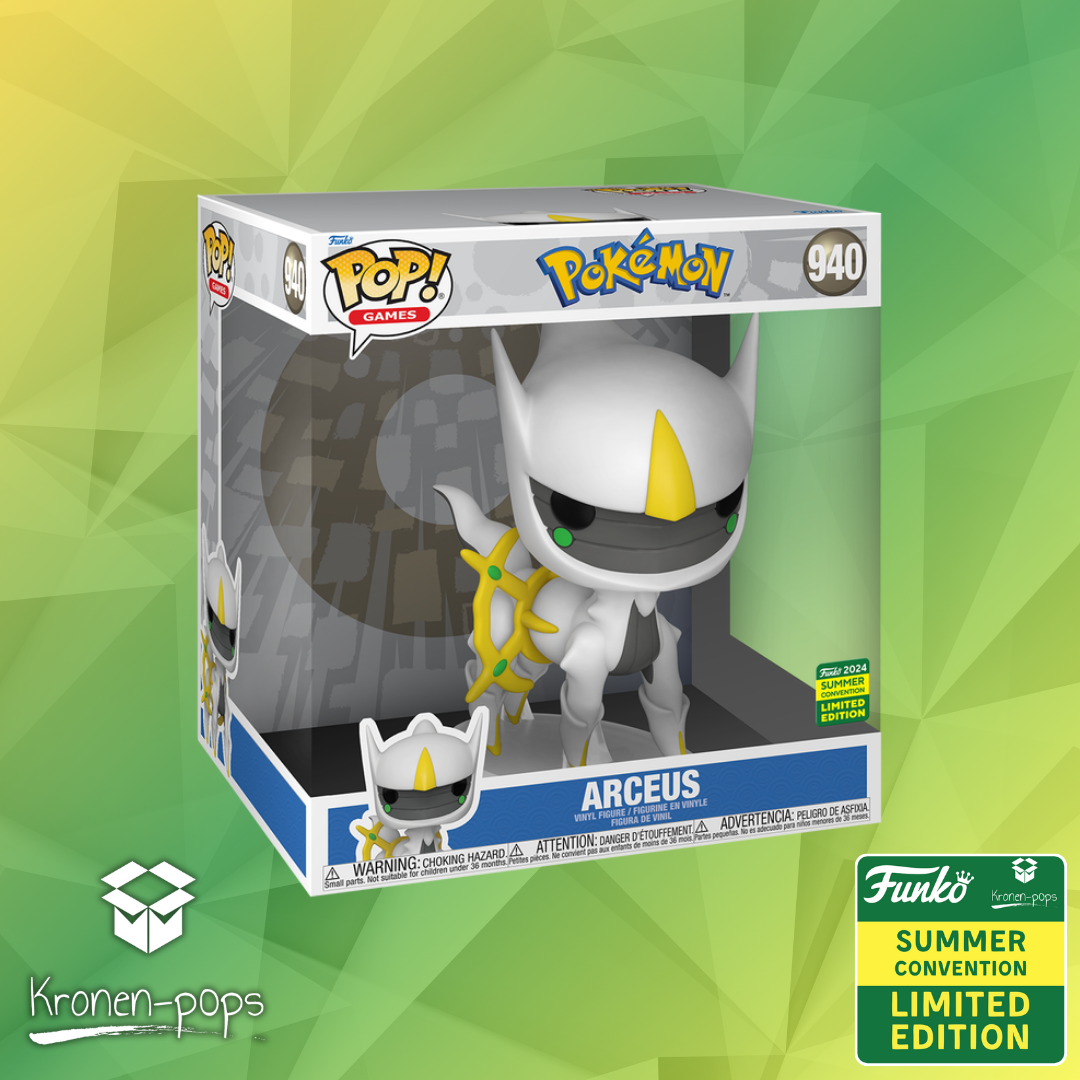 Pokemon - Arceus 2024 Summer Convention Exclusive Funko Pop! Jumbo