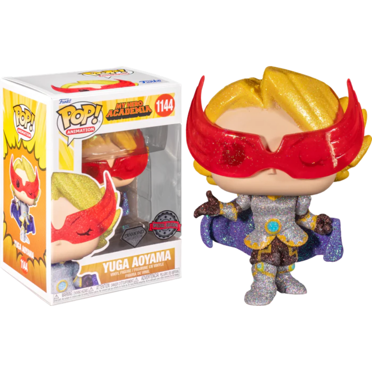My Hero Academia - Yuga Aoyama Diamond Funko Pop! (DAMAGED BOX)