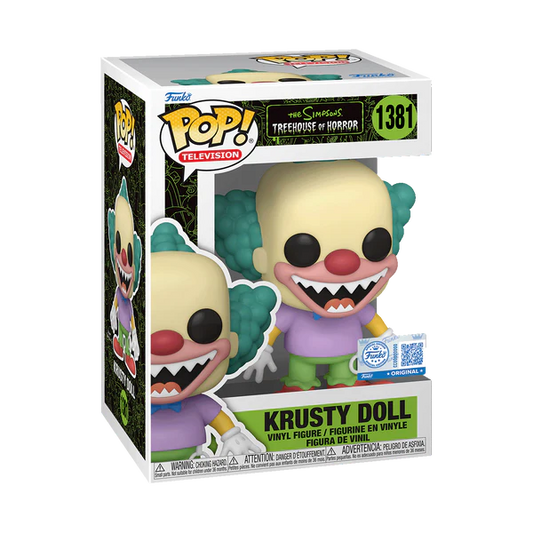 The Simpsons Treehouse of Horror - Krusty Doll #1381 Funko Pop!