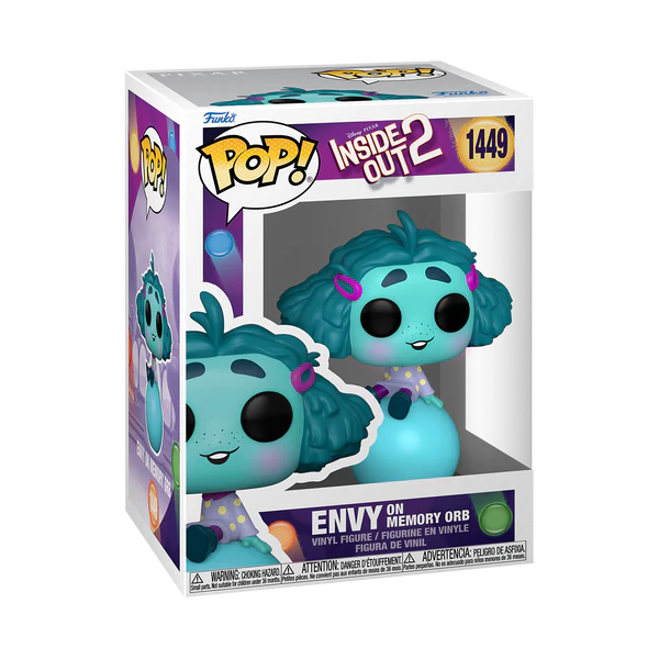 Inside Out 2 - Envy (On Memory Orb) Funko Pop!