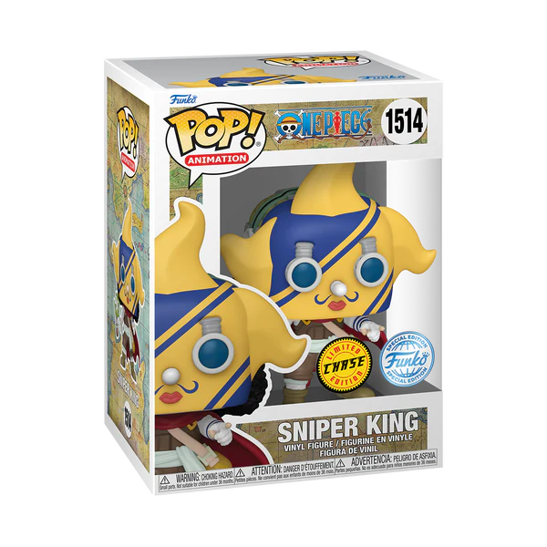 One Piece - Sniper King Common + Chase Funko Pop! Bundle