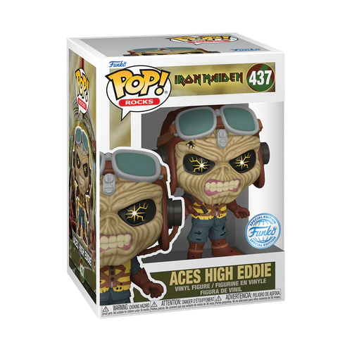 Iron Maiden Aces High Eddie Funko Pop Kronen p0ps