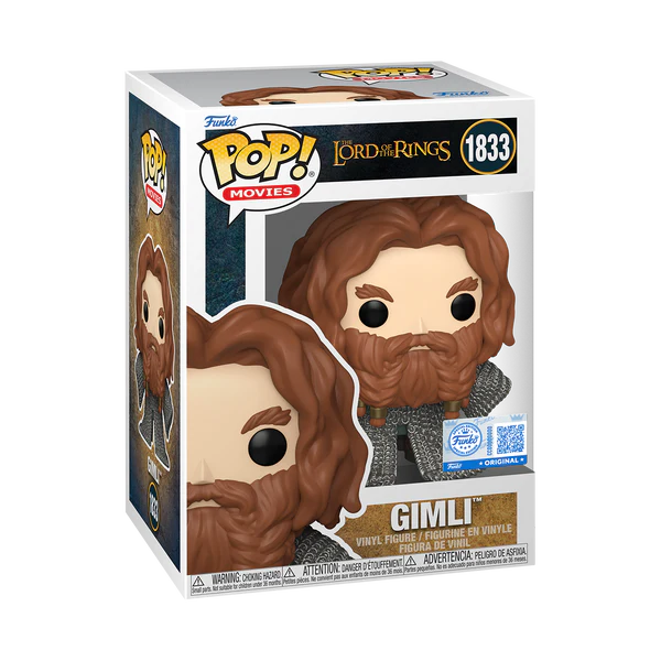 The Lord of the Rings - Gimli (in chainmail armor) #1833 Funko Pop!