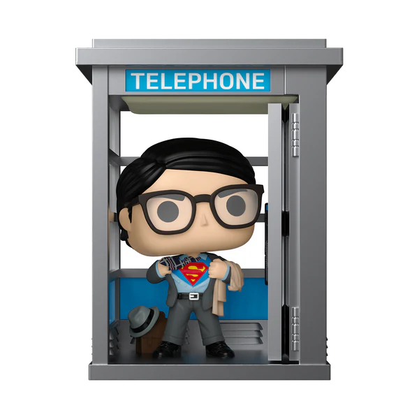 Superman: The Movie - Superman (In Phone Booth) #558 Funko Pop! Deluxe