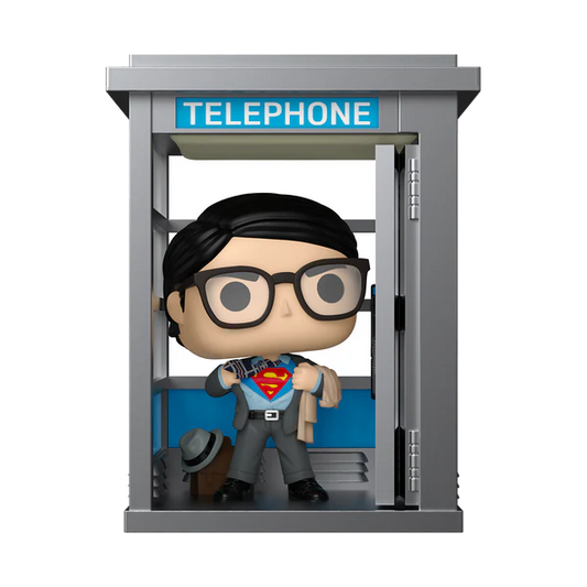Superman: The Movie - Superman (In Phone Booth) #558 Funko Pop! Deluxe