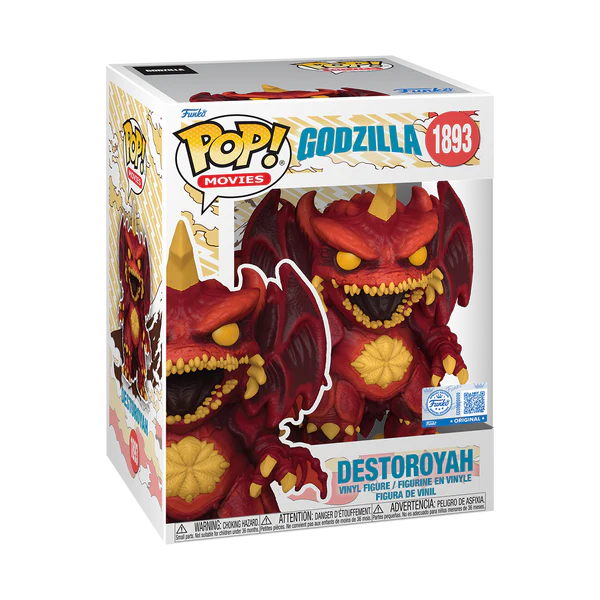 Godzilla - Destoroyah (Retro Futurism) #1893 Funko Pop! Premium