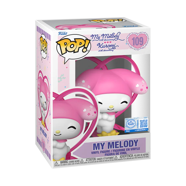 My Melody 50th Anniversary - My Melody (With Ribbon) #109 Funko Pop!