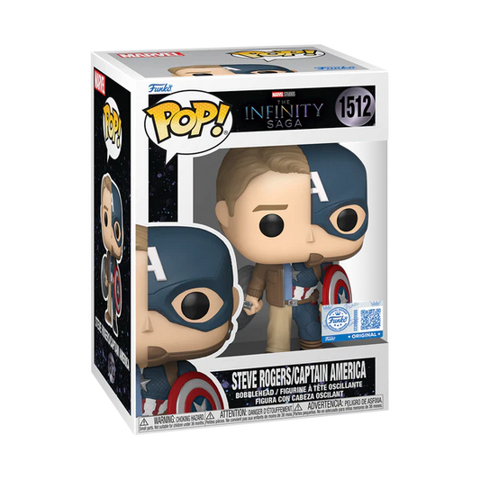 Marvel Studios Infinity Saga - Steve Rogers/Captain America #1512 Funko Pop!