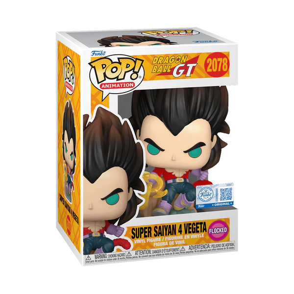 Dragon Ball GT - Super Saiyan 4 Vegeta (Flocked) #2078 Funko Pop!