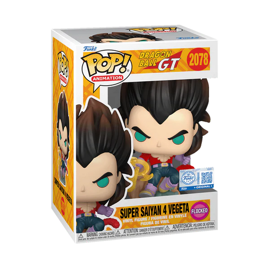 Dragon Ball GT - Super Saiyan 4 Vegeta (Flocked) #2078 Funko Pop!