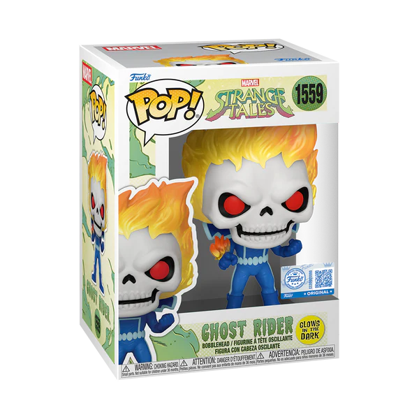 Marvel: Strange Tales - Ghost Rider (Glow) #1559 Funko Pop!