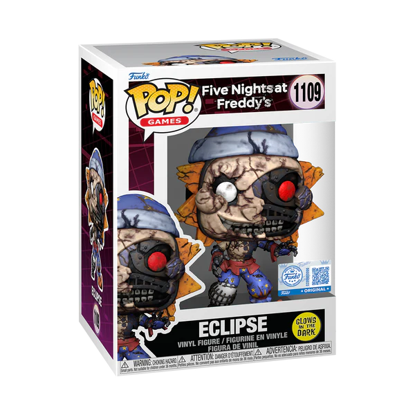 Five Nights at Freddy’s: Security Breach – Eclipse (Glow) #1109 Funko Pop!