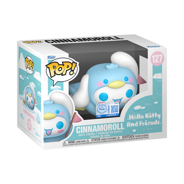 Hello Kitty and Friends - Cinnamoroll (Penguin) #127 Funko Pop!