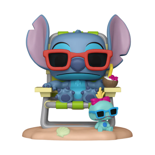 Lilo & Stitch - Stitch in Sunlounger #1639 Funko Pop! Premium