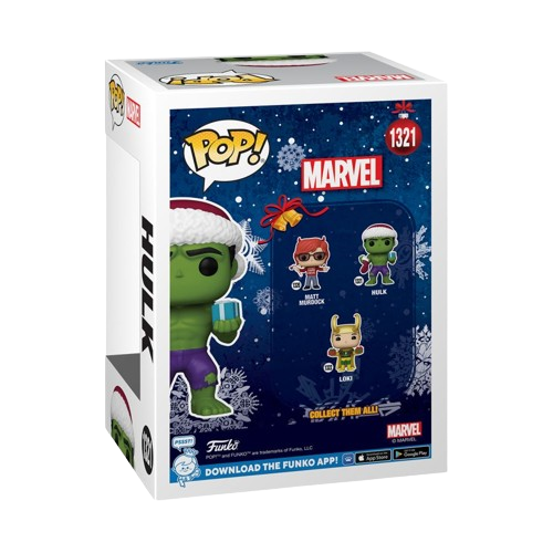 Marvel Comics - Green Hulk Holiday Funko Pop!