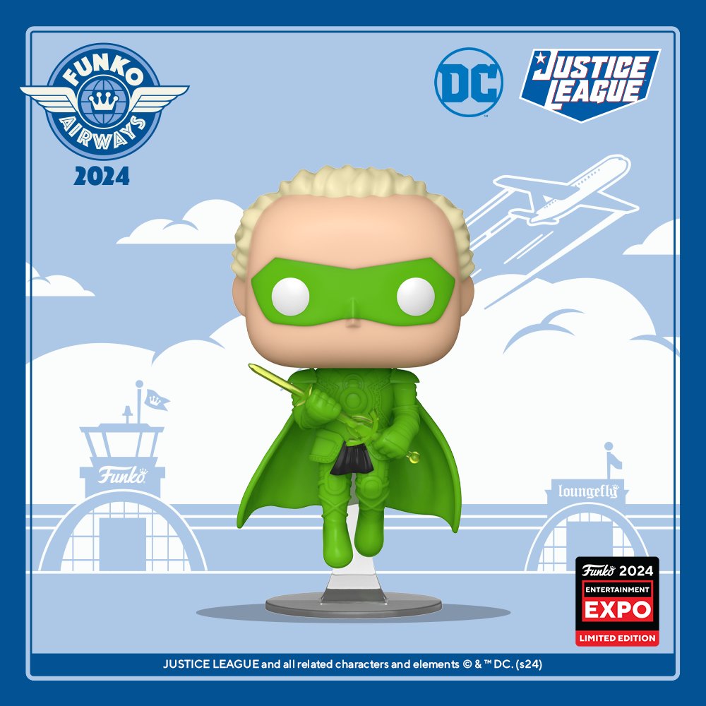 Justice League - Green Lantern C2E2 Expo Exclusive Funko Pop!