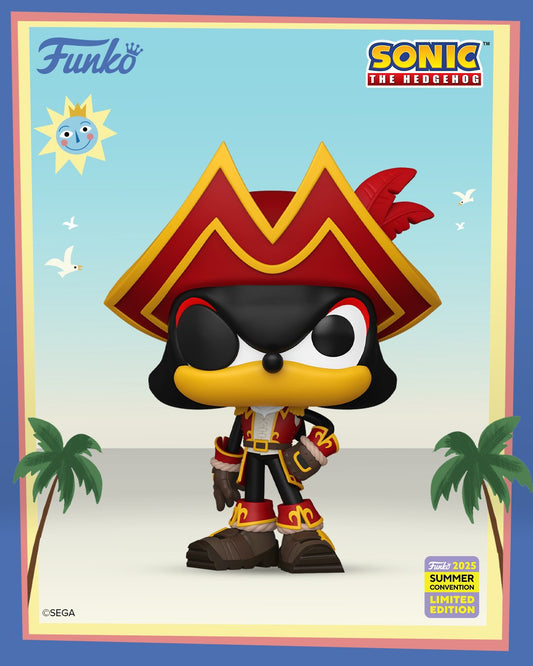 Sonic the Hedgehog - Buccaneer Shadow 2025 Summer Convention Exclusive Funko Pop!