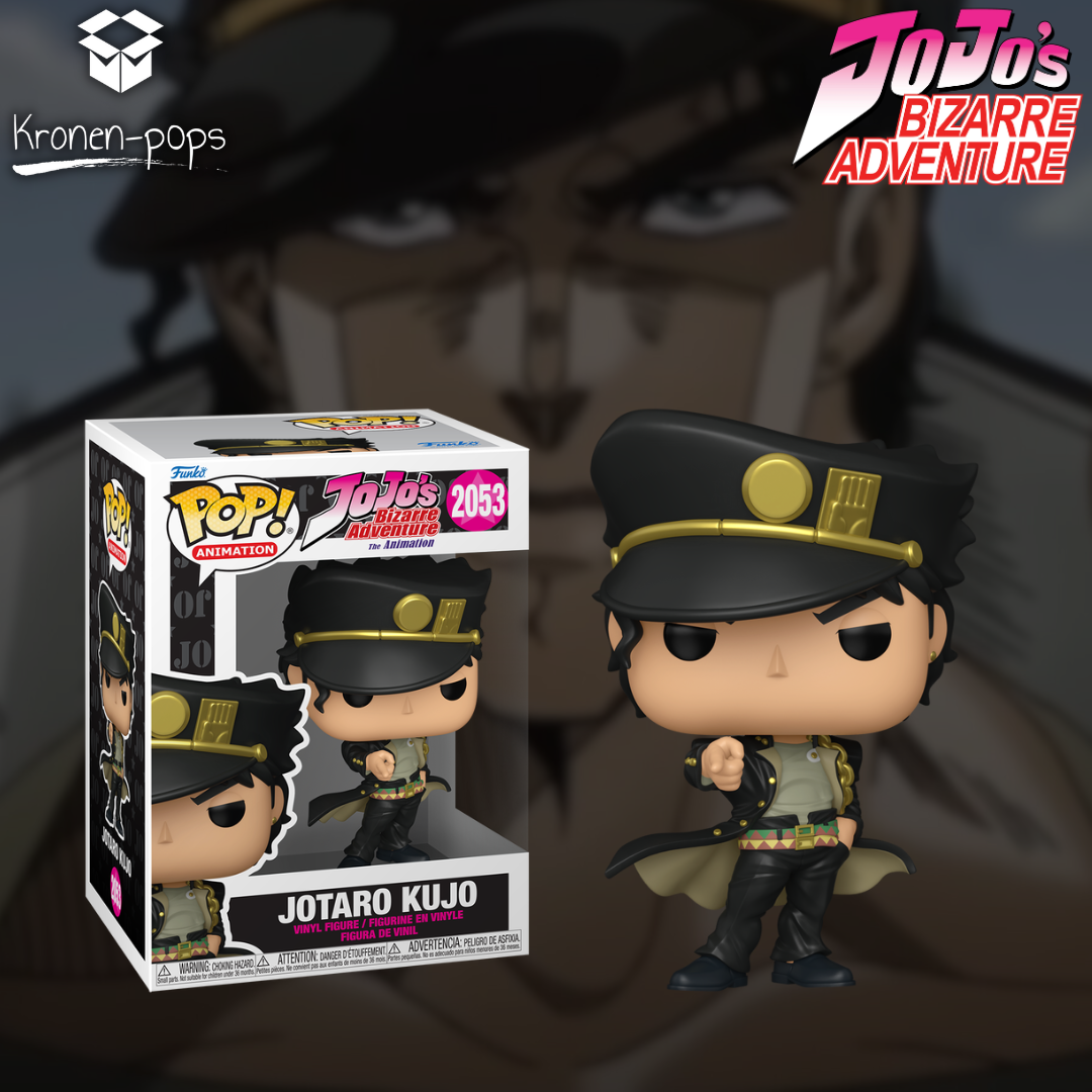 JoJo's Bizarre Adventure Jotaro Kujo #2053 Funko Pop! – Kronen-p0ps