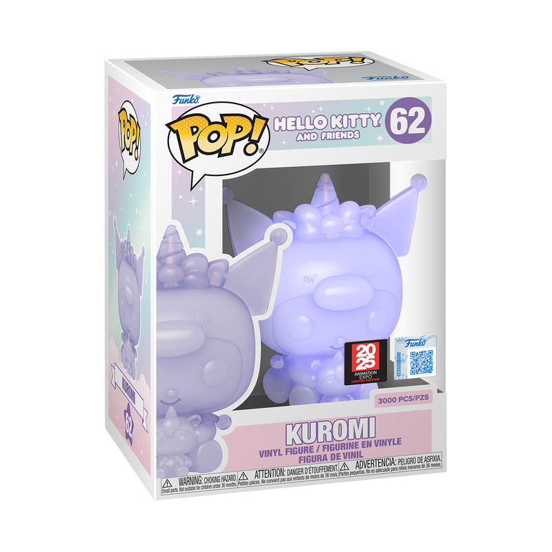 Hello Kitty and Friends - Kuromi (Translucent Purple) #62 Funko Pop!