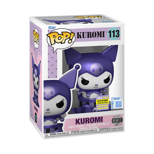Sanrio - Kuromi Metallic 2025 Summer Convention Exclusive Funko Pop!