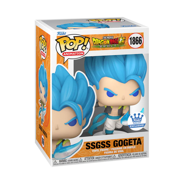 Dragon Ball Super Broly SSGSS Gogeta Funko Pop Kronen p0ps