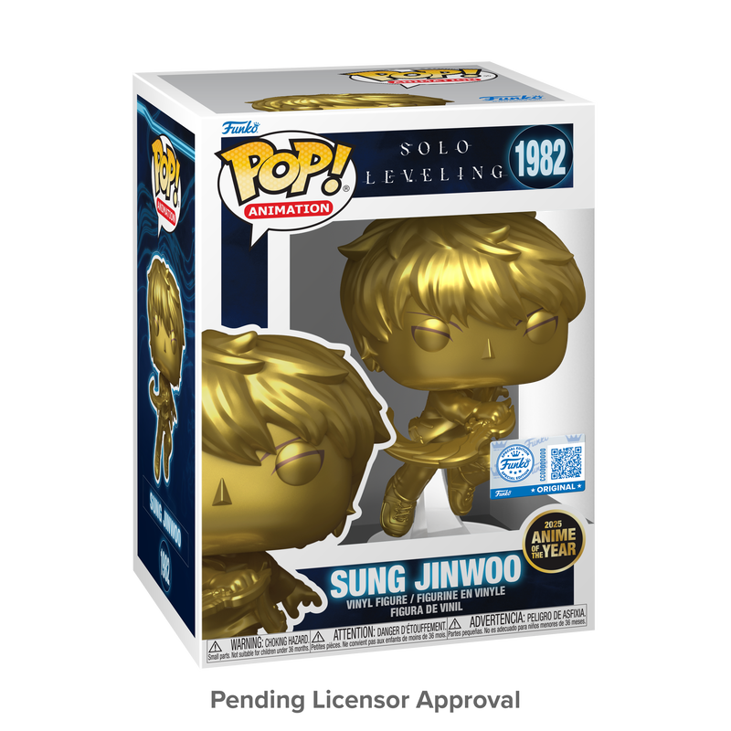 Solo Leveling - Sung Jinwoo (Gold) Funko Pop!