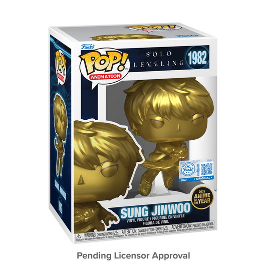 Solo Leveling - Sung Jinwoo (Gold) Funko Pop!