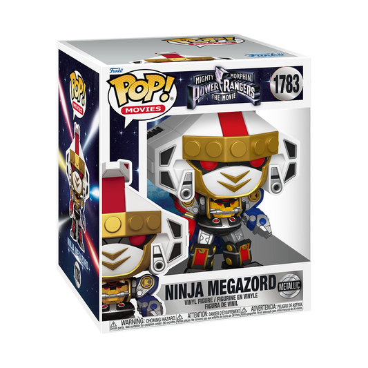 Mighty Morphin Power Rangers The Movie - Ninja Megazord (Metallic) Funko Pop! Super