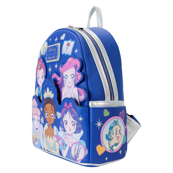 Loungefly Disney - Disney Princess Manga Style Mini Backpack