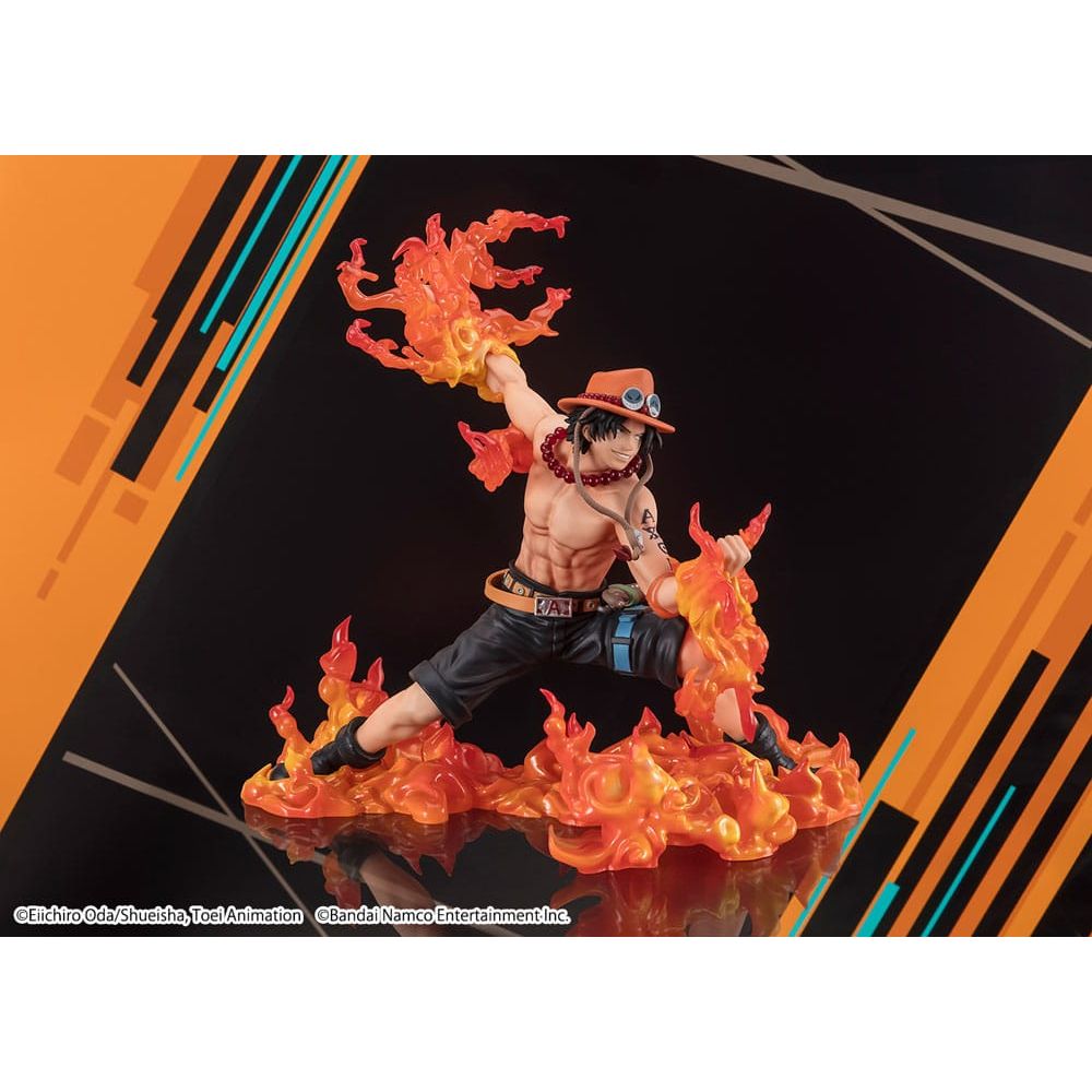One Piece FiguartsZERO PVC Statue (Extra Battle) Portgas. D. Ace -One Piece Bounty Rush 5th Anniversary- 17 cm