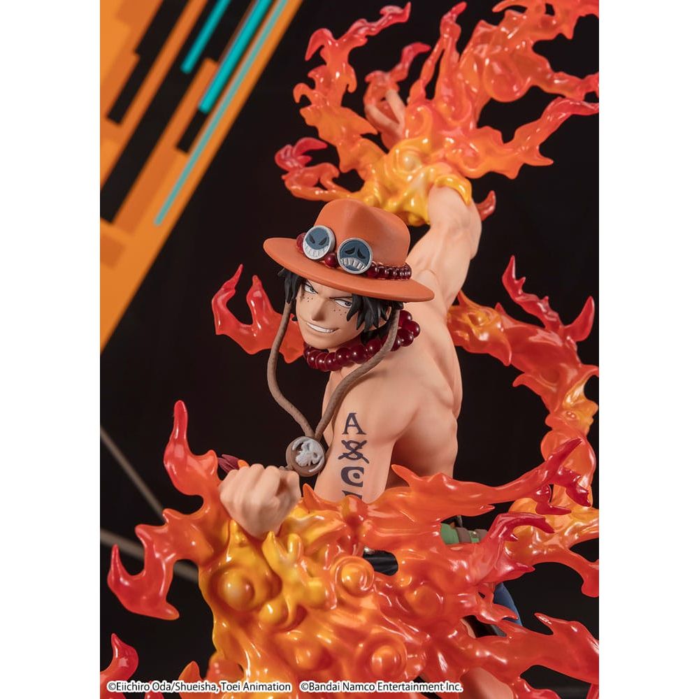 One Piece FiguartsZERO PVC Statue (Extra Battle) Portgas. D. Ace -One Piece Bounty Rush 5th Anniversary- 17 cm