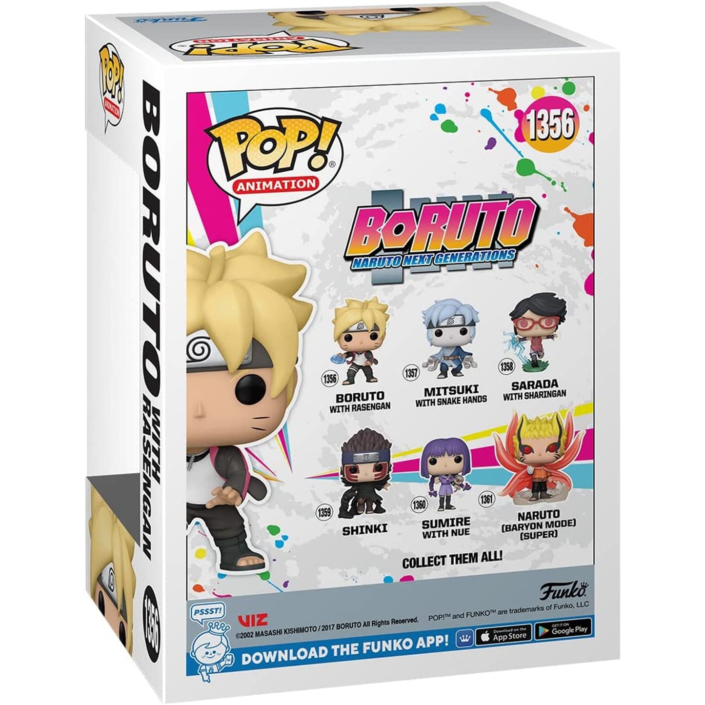 Boruto: Naruto Next Generations - Boruto with Rasengan Glow Funko Pop!