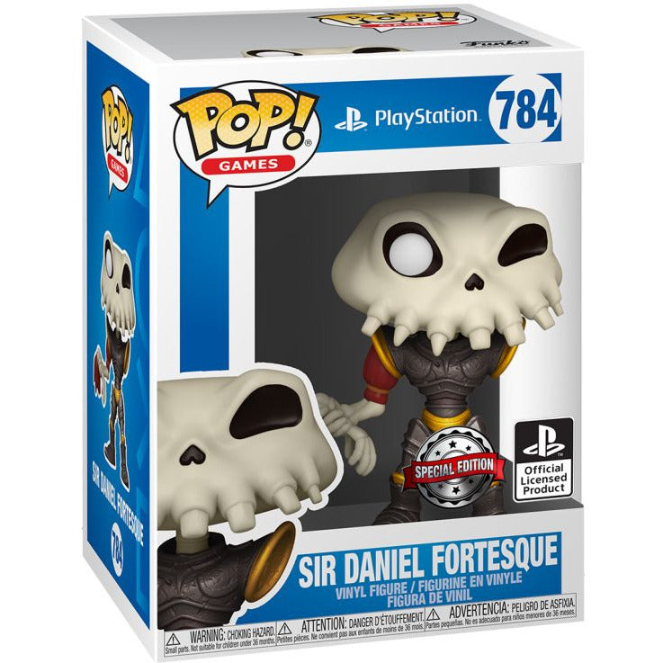 MediEvil - Sir Daniel Fortesque Metallic Funko Pop!