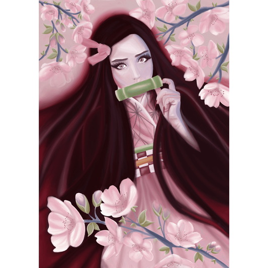 Demon Slayer Art Print A5 Nezuko