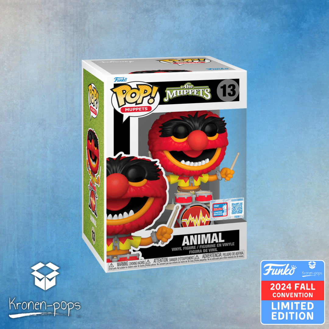 The Muppets - Animal With Drums 2024 Fall Convention Exclusive Funko Pop!