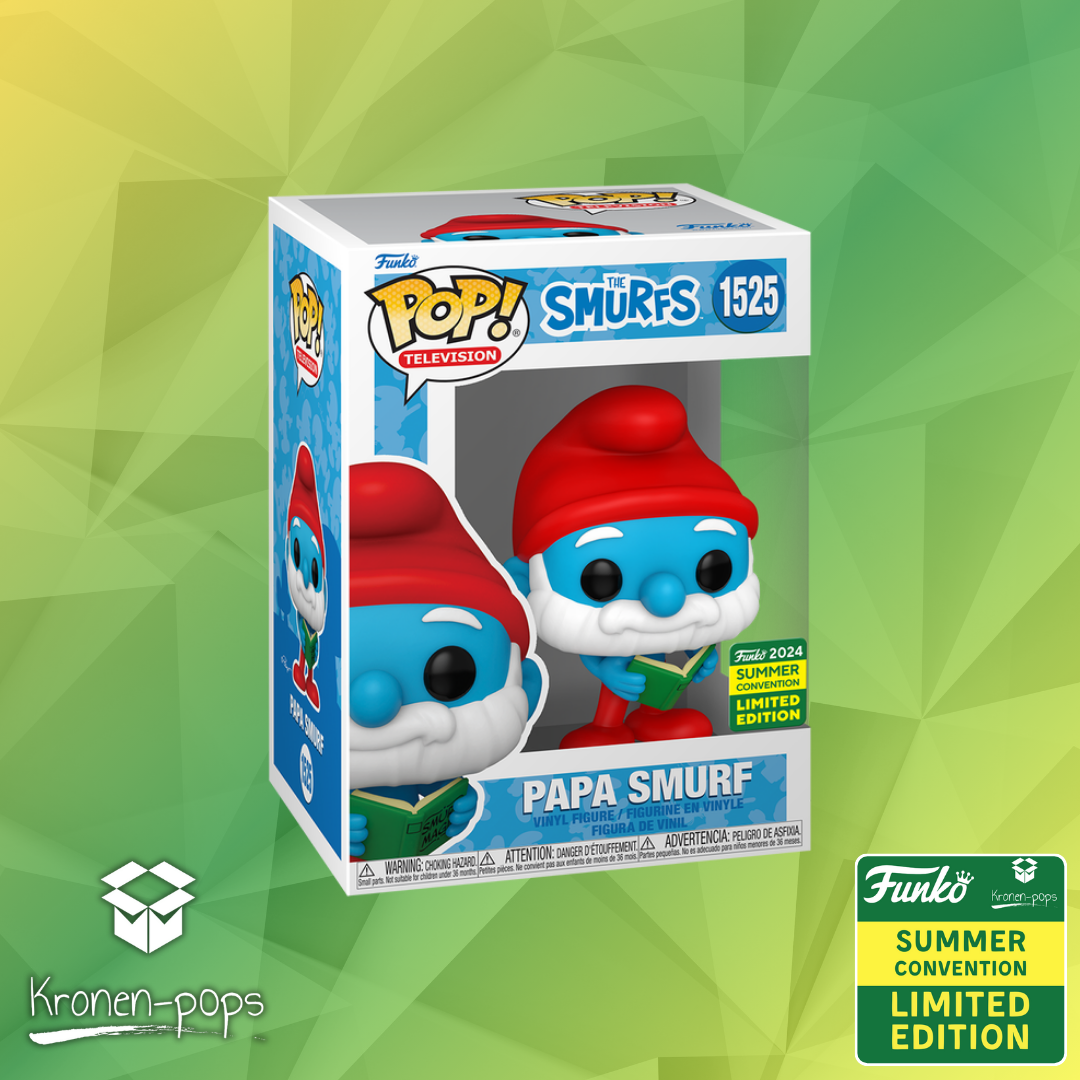 The Smurfs - Papa Smurf 2024 Summer Convention Exclusive Funko Pop!