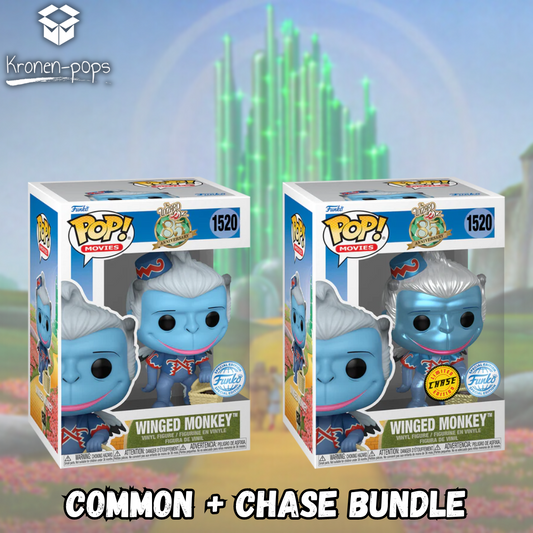 The Wizard Of Oz - Winged Monkey Common + Chase Funko Pop! Bundle