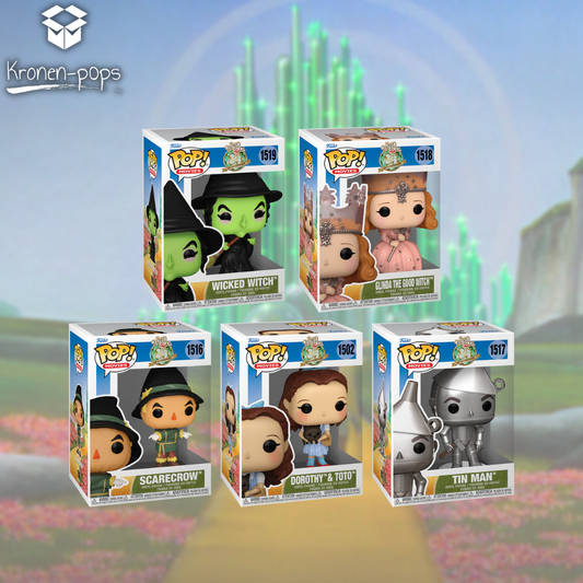 The Wizard Of Oz - Bundle (Set of 5) Funko Pop! Vinyl Figures