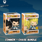 Dragon Ball Super: Broly - Super Saiyan Gogeta (Charting Kidan) Common + Chase Funko Pop! Bundle