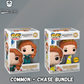 Bridgerton - Penelope Featherington Common + Chase Funko Pop! Bundle