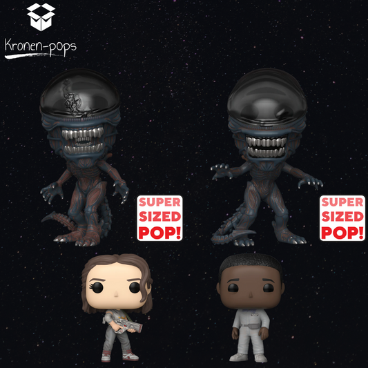 Alien: Romulus - Andy, Rain & Xenomorphs (Set of 4) Funko Pop! Vinyl Figures