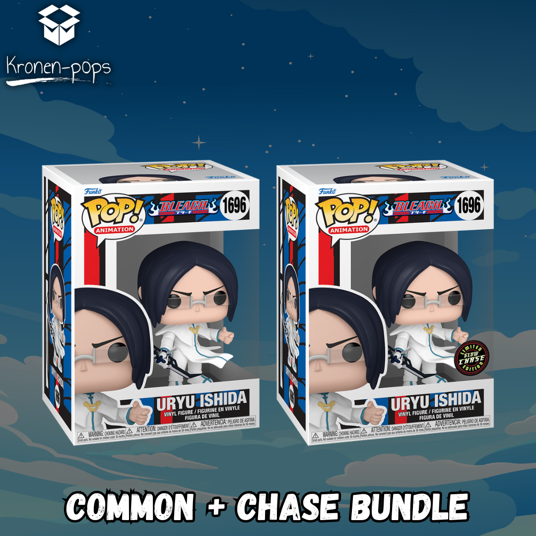 Bleach - Uryu Ishida Common + Chase Funko Pop! Bundle