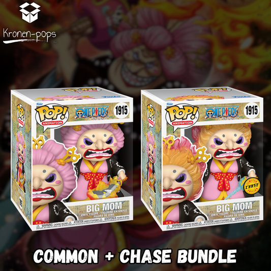 One Piece - Big Mom #1915 Common + Chase Funko Pop! Bundle