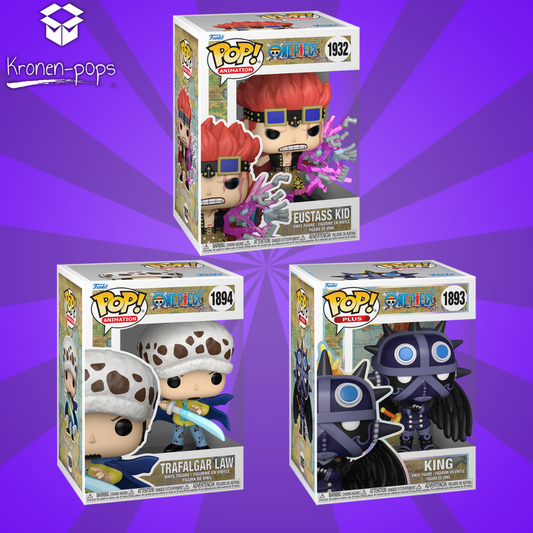 One Piece - Funko One Piece Bundle 2025 (Set of 3) Funko Pop! Vinyl Figures