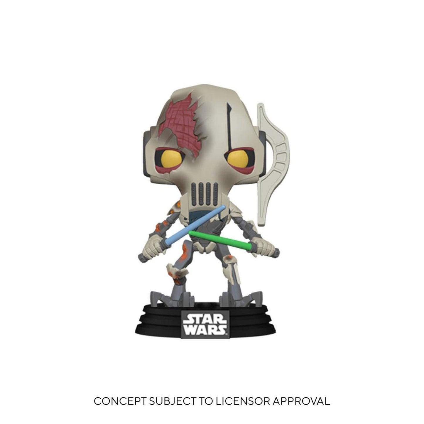 Star Wars - General Grievous with Battle Damage Funko Pop!